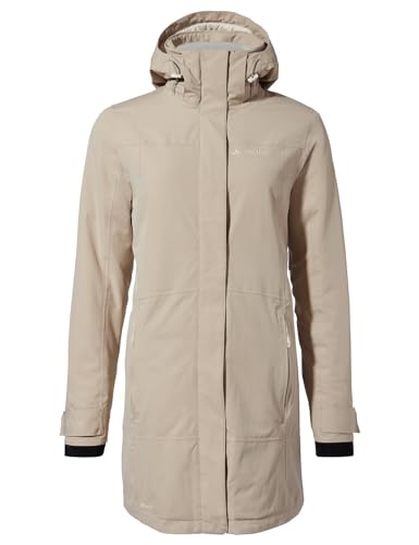 VAUDE Damen Women's Skomer Wool Parka Ii Jacke, Linen, 42 EU VAUDE Damen Women's Skomer Wool Parka Ii Jacke, Linen, 42 EU von VAUDE