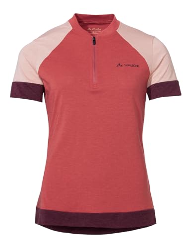 VAUDE Damen Women's Altissimo Q-Zip T-Shirt, Brick, 36 EU VAUDE Damen Women's Altissimo Q-Zip T-Shirt, Brick, 36 EU von VAUDE