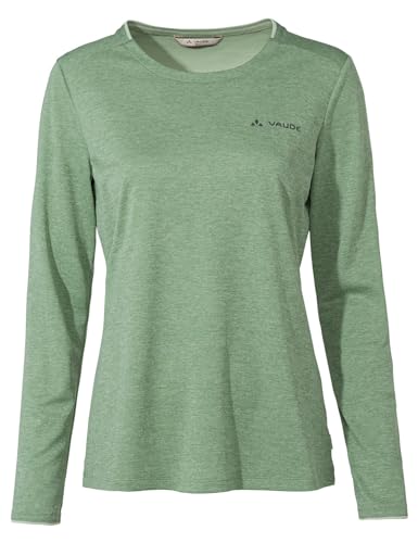 VAUDE Damen Women's Essential Ls T-Shirt, Willow Green, 44 EU VAUDE Damen Women's Essential Ls T-Shirt, Willow Green, 44 EU von VAUDE
