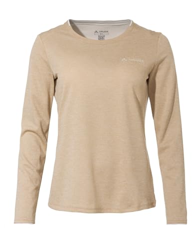 VAUDE Damen Women's Essential Ls T-Shirt, Linen, 40 EU VAUDE Damen Women's Essential Ls T-Shirt, Linen, 40 EU von VAUDE