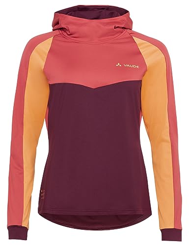 VAUDE Damen Women's Qimsa Ls Ii T-Shirt, Brick, 38 EU von VAUDE