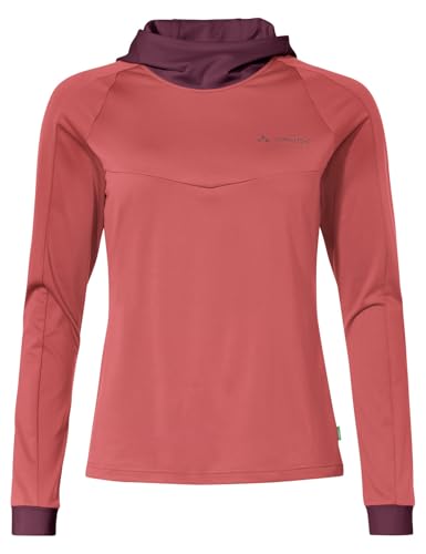 Vaude Damen Women's Qimsa Ls Ii T-Shirt, Brick Uni, 42 EU von VAUDE