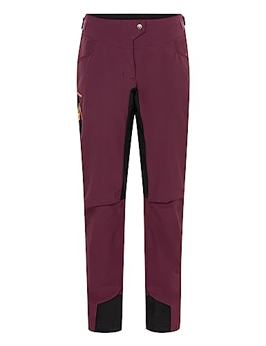 VAUDE Damen Women's Qimsa Light Softshell Pants Hose, Cassis, 42 EU VAUDE Damen Women's Qimsa Light Softshell Pants Hose, Cassis, 42 EU von VAUDE