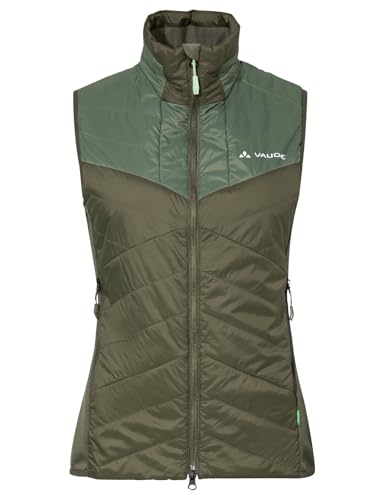VAUDE Damen Women's Sesvenna Vest Iv Jacke, Khaki, 38 EU VAUDE Damen Women's Sesvenna Vest Iv Jacke, Khaki, 38 EU von VAUDE