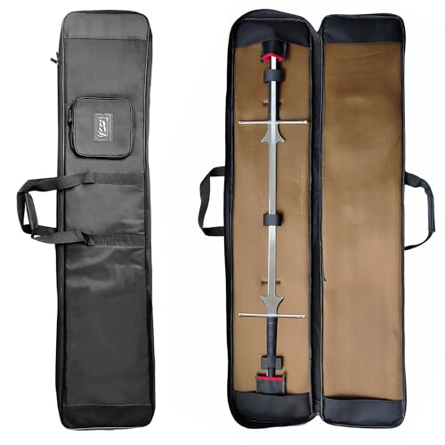 VAYEODEYU Schwerttasche, Hema-Tasche, 56 Zoll – Federschwert-Schutzrucksack mit Doppelgriff, 1680D-Oxford-Gewebe, for 2 Schwerter, Zubehörtasche VAYEODEYU Schwerttasche, Hema-Tasche, 56 Zoll – Federschwert-Schutzrucksack mit Doppelgriff, 1680D-Oxford-Gewebe, for 2 Schwerter, Zubehörtasche von VAYEODEYU