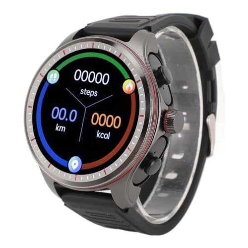 VBESTLIFE 2-in-1-Smartwatch mit Ohrhörern, Musik-Player, über 100 Sportmodi, Dual Calling, für H-Band (Black) von VBESTLIFE