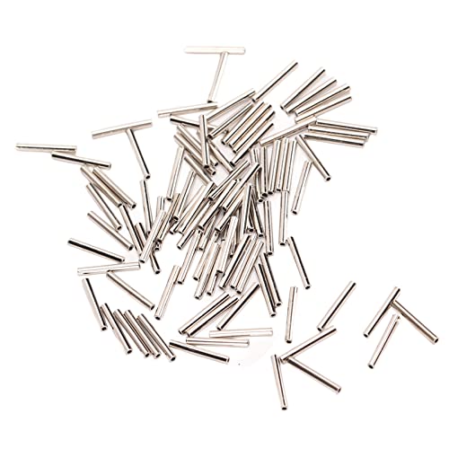 VBESTLIFE Angelzubehör Crimp Sleeves Set, 100 Stück, Edelstahl, 1.4 VBESTLIFE Angelzubehör Crimp Sleeves Set, 100 Stück, Edelstahl, 1.4 von VBESTLIFE