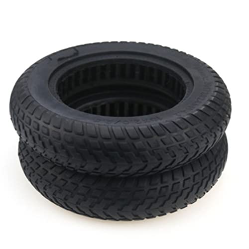 VBPBHFFNMW 10-Zoll-Roller-Reifen, Feste Reifen, stoßdämpfende Reifen, Gummiräder, die for Xiaomi kompatibel sind Rollerteile und Zubehör(2 pcs solid Tyres) von VBPBHFFNMW