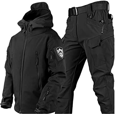VBVARV Military Tactical Herren Kampfuniform Set Hemd Und Hose Sets Cp Camo Uniformen Army Airsoft Paintball Jagd,Schwarz,XL VBVARV Military Tactical Herren Kampfuniform Set Hemd Und Hose Sets Cp Camo Uniformen Army Airsoft Paintball Jagd,Schwarz,XL von VBVARV