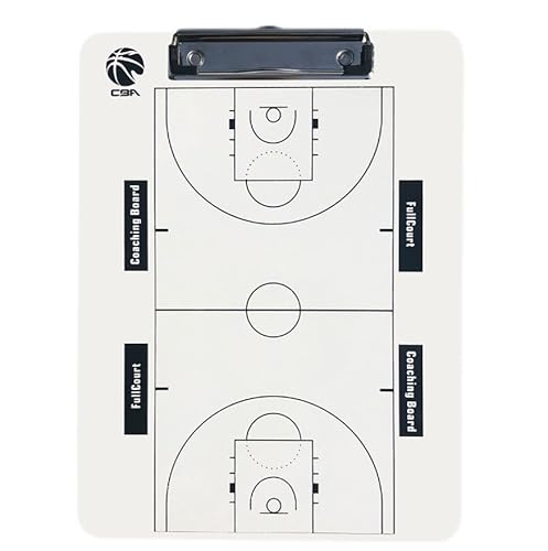 Tactics Board, Basketball-Taktiktafel, magnetische Basketball-Taktiktafel, doppelseitiges taktisches Basketball-Whiteboard, Coaching-Tafel-Ausrüstung, tragbar von VDCVADKYE