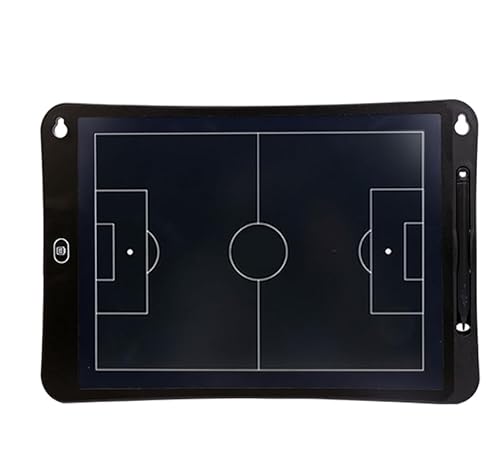 VDCVADKYE Tactics Board, Elektronisches Übungsboard for Basketball-/Fußballtraining, Trainingsassistentenausrüstung, taktisches Zeichentablett, Geschenke, 15 Zoll(Football) von VDCVADKYE