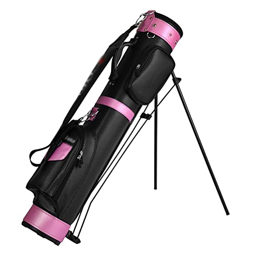 VDLLQYN, Golf-Cart-Tasche, 2-Wege-Trennung, leichte Cart-Golftasche, Golfschlägertasche for Männer und Frauen, resistente Golfschlägertasche,Golf Tasche.(Pink) von VDLLQYN