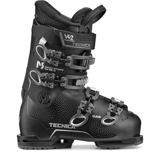 Damen Skischuhe Skistiefel Skiboots - Tecnica Mach Sport HV 65 W GW - Flex 65 - MP26.5 EU41.5 - Gripwalk - Skischuh Ski Boots für Einsteiger und Fortgeschrittene - All Mountain Alpinskischuhe von VDP