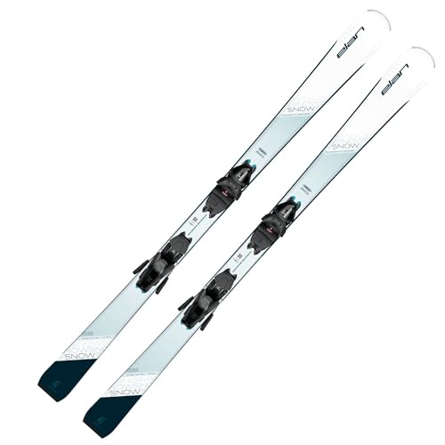 Damenski Ski Alpinski Carvingski Pistenski Parabolic Rocker - Elan Snow White - 140cm - inkl. Bindung EL9.0 Grip Walk Z2,5-9 - On Pisten Ski für Damen - für Anfängerinnen Damenski Ski Alpinski Carvingski Pistenski Parabolic Rocker - Elan Snow White - 140cm - inkl. Bindung EL9.0 Grip Walk Z2,5-9 - On Pisten Ski für Damen - für Anfängerinnen von VDP