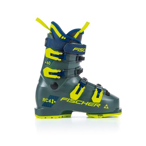 VDP Skischuhe Skistiefel für Kinder/Jugendliche - Fischer RC4 60 JR Junior - MP25.5 EU40 - Farbe: Grey - Kinder/Jugendliche Alpin Skischuhe - Flex 60 - Ski Stiefel Jugend Ski Boots - GripWalk VDP Skischuhe Skistiefel für Kinder/Jugendliche - Fischer RC4 60 JR Junior - MP25.5 EU40 - Farbe: Grey - Kinder/Jugendliche Alpin Skischuhe - Flex 60 - Ski Stiefel Jugend Ski Boots - GripWalk von VDP