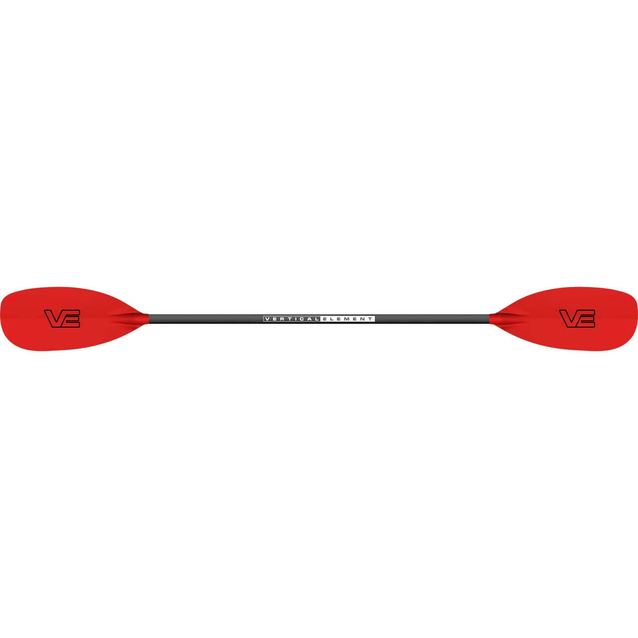 VE Creeker Wildwasserpaddel - Red, 200 (Straight) von VE Paddles}