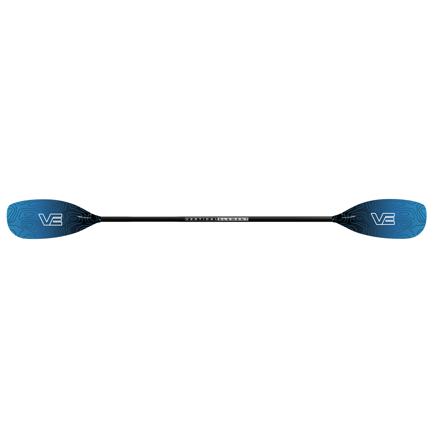 VE Creeker Wildwasserpaddel - Storm, 197cm | Straight 45° von VE Paddles