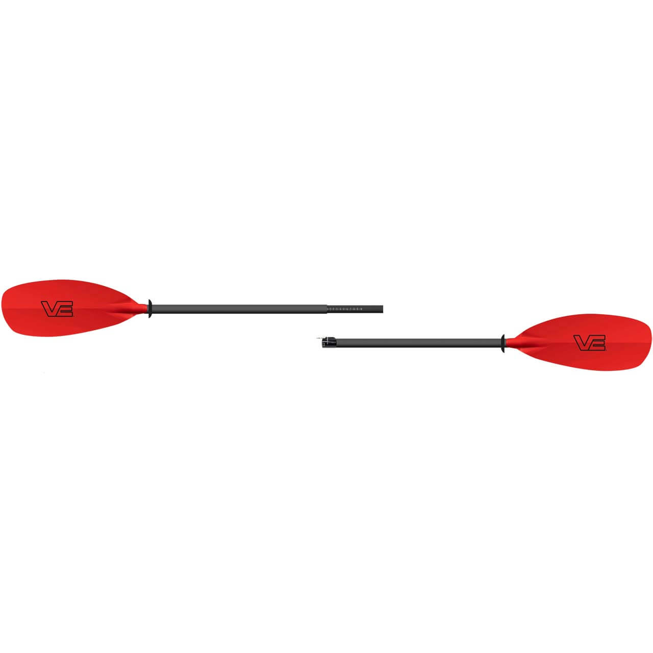 VE Tourenpaddel EXP - Red, 230-240 (Straight) von VE Paddles}