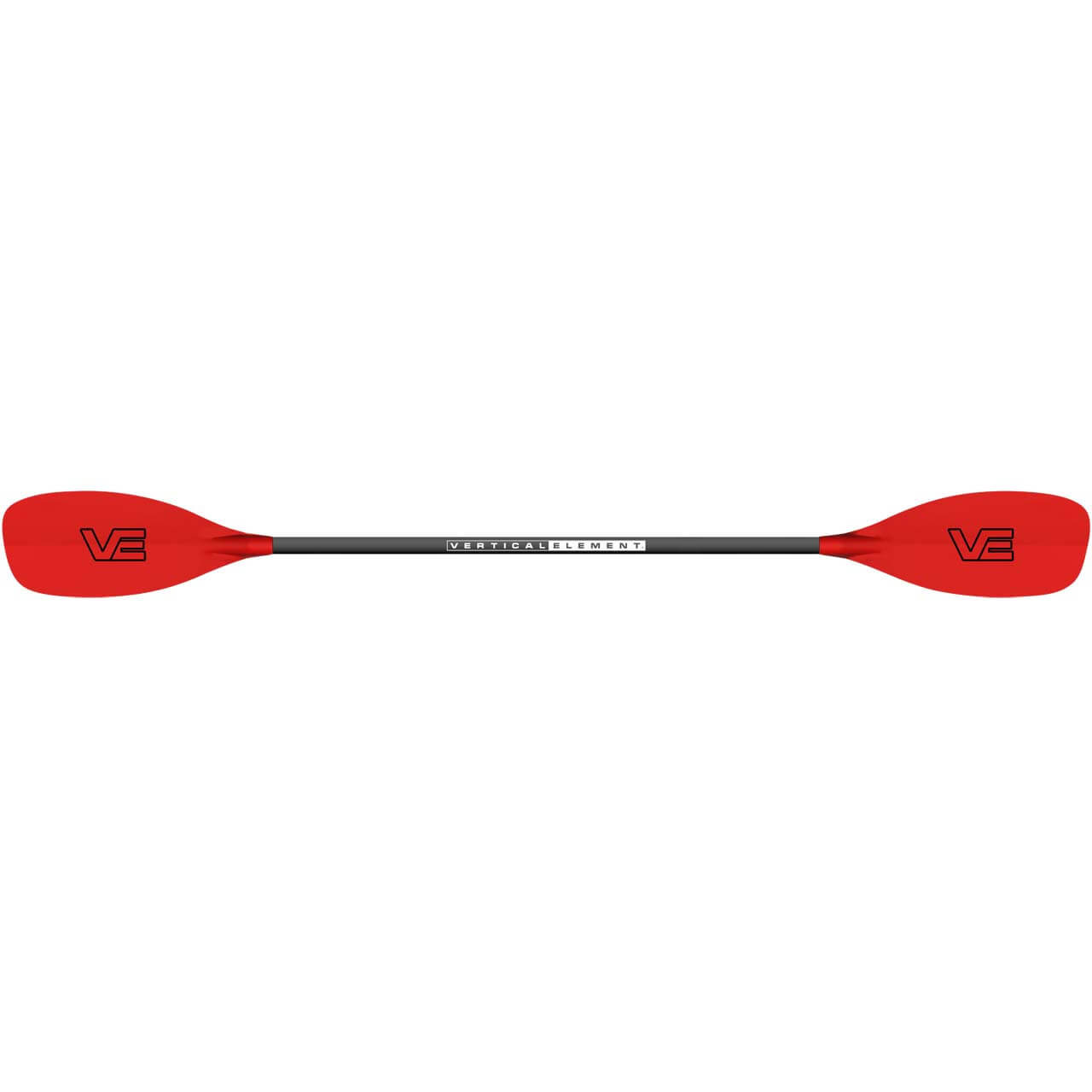 VE Wisp Jugendpaddel - Red, 185 (Straight) von VE Paddles}