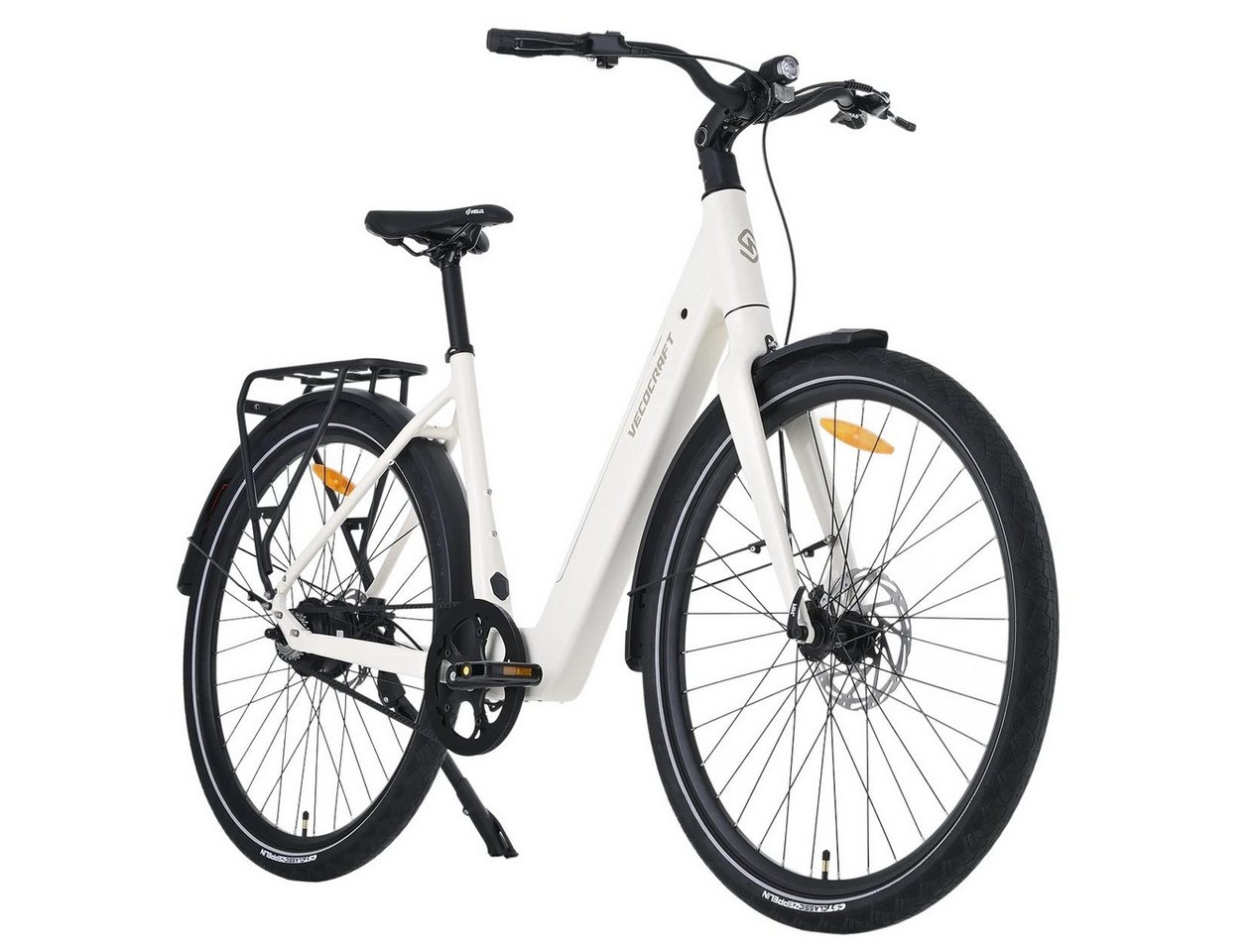 VECOCRAFT E-Bike Cityrad Cityrad, LUNA 1.0, 360Wh,100km, 28 Zoll, ebike Riemenantrieb, 1 Gang, Heckmotor, 360 Wh, Bis 145 kg belastbar, Sandgelb VECOCRAFT E-Bike Cityrad Cityrad, LUNA 1.0, 360Wh,100km, 28 Zoll, ebike Riemenantrieb, 1 Gang, Heckmotor, 360 Wh, Bis 145 kg belastbar, Sandgelb von VECOCRAFT