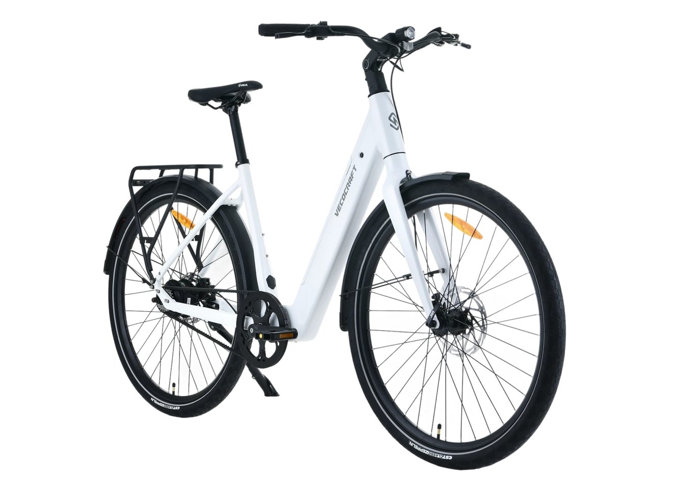 VECOCRAFT E-Bike Cityrad LUNA 1.0 360Wh 100km 28 Zoll ebike Riemenantrieb TORQUE SENSOR, 1 Gang, Heckmotor, 360 Wh von VECOCRAFT