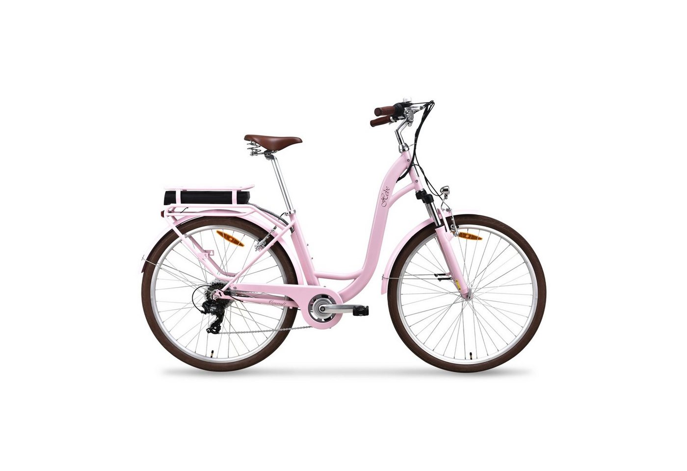 VECOCRAFT E-Bike Cityrad HEBE elektrofahrrad citybike ebike damen 28 zoll, 7 Gang Shimano, Kettenschaltung, Heckmotor, 360 Wh VECOCRAFT E-Bike Cityrad HEBE elektrofahrrad citybike ebike damen 28 zoll, 7 Gang Shimano, Kettenschaltung, Heckmotor, 360 Wh von VECOCRAFT
