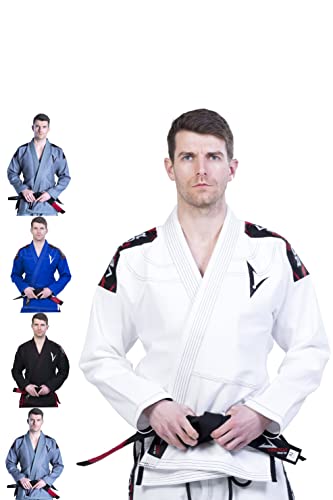 VECTOR SPORTS BJJ Gi Brazilian Jiu Jitsu Gi mit Bonus Weißer Gürtel Ripstop Hose für VECTOR SPORTS BJJ Gi Brazilian Jiu Jitsu Gi mit Bonus Weißer Gürtel Ripstop Hose für von VECTOR SPORTS