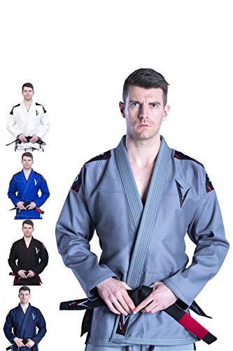 VECTOR SPORTS BJJ Gi Brazilian Jiu Jitsu Gi mit Bonus Weißer Gürtel Ripstop Hose für VECTOR SPORTS BJJ Gi Brazilian Jiu Jitsu Gi mit Bonus Weißer Gürtel Ripstop Hose für von VECTOR SPORTS