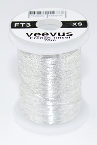 VEEVUS Unisex-Adult FT3-XS French Tinsel-XS-Silber von VEEVUS
