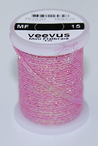 VEEVUS Unisex-Adult MF15 Mini-Flatbraid, Pink Pearl, raid von VEEVUS