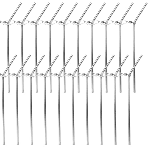 20x Fishing Anti Tangle Boom Set Anti Tangle Boom aus Metall, Abstandhalter Angeln 9/12 cm Sleeves Angeln Set, Feeder Angeln Zubehör Karpfen Zubehör, Grundangeln Futterkorb Angeln Tangle Angel 20x Fishing Anti Tangle Boom Set Anti Tangle Boom aus Metall, Abstandhalter Angeln 9/12 cm Sleeves Angeln Set, Feeder Angeln Zubehör Karpfen Zubehör, Grundangeln Futterkorb Angeln Tangle Angel von VEGOATY