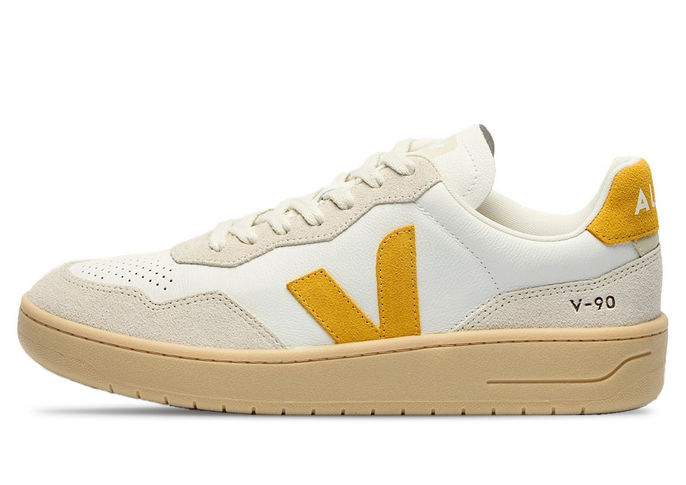 VEJA V-90 Leather, weiß Sneaker VEJA V-90 Leather, weiß Sneaker von VEJA