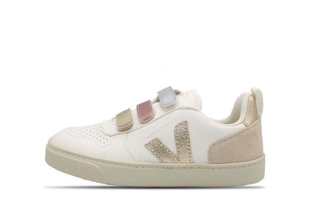 VEJA Veja V-10 Leather, Weiss Sneaker VEJA Veja V-10 Leather, Weiss Sneaker von VEJA