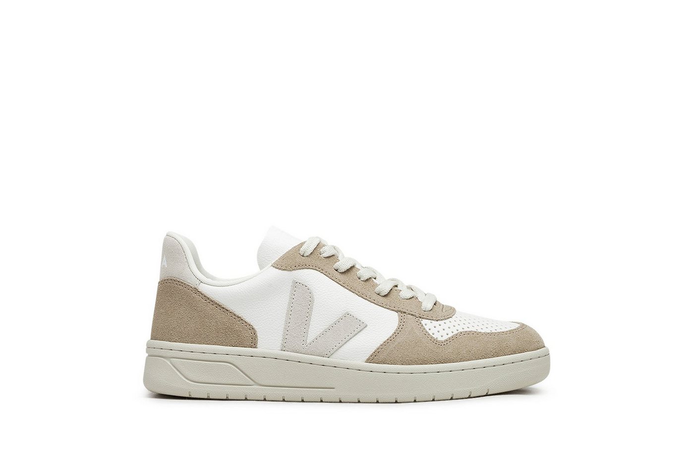 VEJA Veja WMNS V-10 Leather (Beige / Braun) Sneaker von VEJA