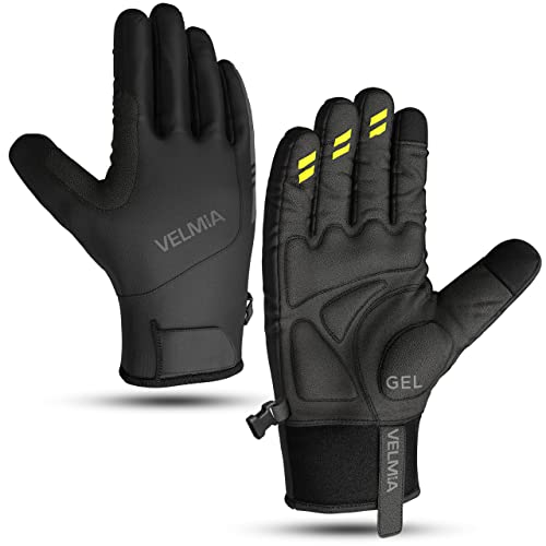 VELMIA Fahrrad Handschuhe Winter I wasserdichte Winterhandschuhe für Herren & Damen warme Outdoor Sporthandschuhe zum Laufen VELMIA Fahrrad Handschuhe Winter I wasserdichte Winterhandschuhe für Herren & Damen warme Outdoor Sporthandschuhe zum Laufen von VELMIA