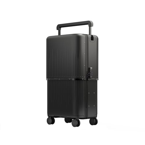 VELO 3-in-1 Hartschalen-Handgepäck, erweiterbar, Koffer mit Spinnrädern, von Fluggesellschaften zugelassenes Reisegepäck mit PC-Hartschale und TSA-Schloss, 3 Größen verstellbar, 40,6 cm, 55,9 cm, 66 von VELO