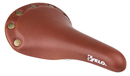 Velo Fahrradsattel Prox VL-1221 im Retro-Stil, für Fahrräder mit starrem Gang, Eingangräder, Rennräder, Citybikes, PROX VL-1221, braun Velo Fahrradsattel Prox VL-1221 im Retro-Stil, für Fahrräder mit starrem Gang, Eingangräder, Rennräder, Citybikes, PROX VL-1221, braun von VELO