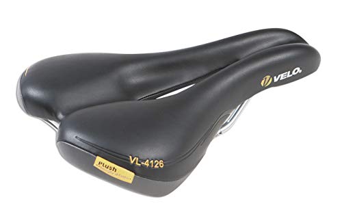 Velo Unisex – Erwachsene Sättel-Plush, Black, One Size Velo Unisex – Erwachsene Sättel-Plush, Black, One Size von Velo