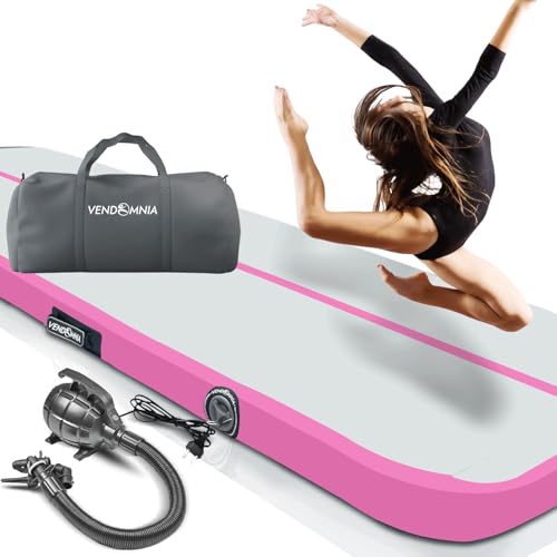 AIR Tracking TRACK Matte - aufblasbar, Tumbling Matte 10 cm - 20 cm hoch, mit elektrischer Pumpe, Farbwahl, Größe: 1 2 3 4 m Tumblingmatte, Gymnastikmatte, Turnmatte, Trainingsmatte, Fitnessmatte AIR Tracking TRACK Matte - aufblasbar, Tumbling Matte 10 cm - 20 cm hoch, mit elektrischer Pumpe, Farbwahl, Größe: 1 2 3 4 m Tumblingmatte, Gymnastikmatte, Turnmatte, Trainingsmatte, Fitnessmatte von VENDOMNIA