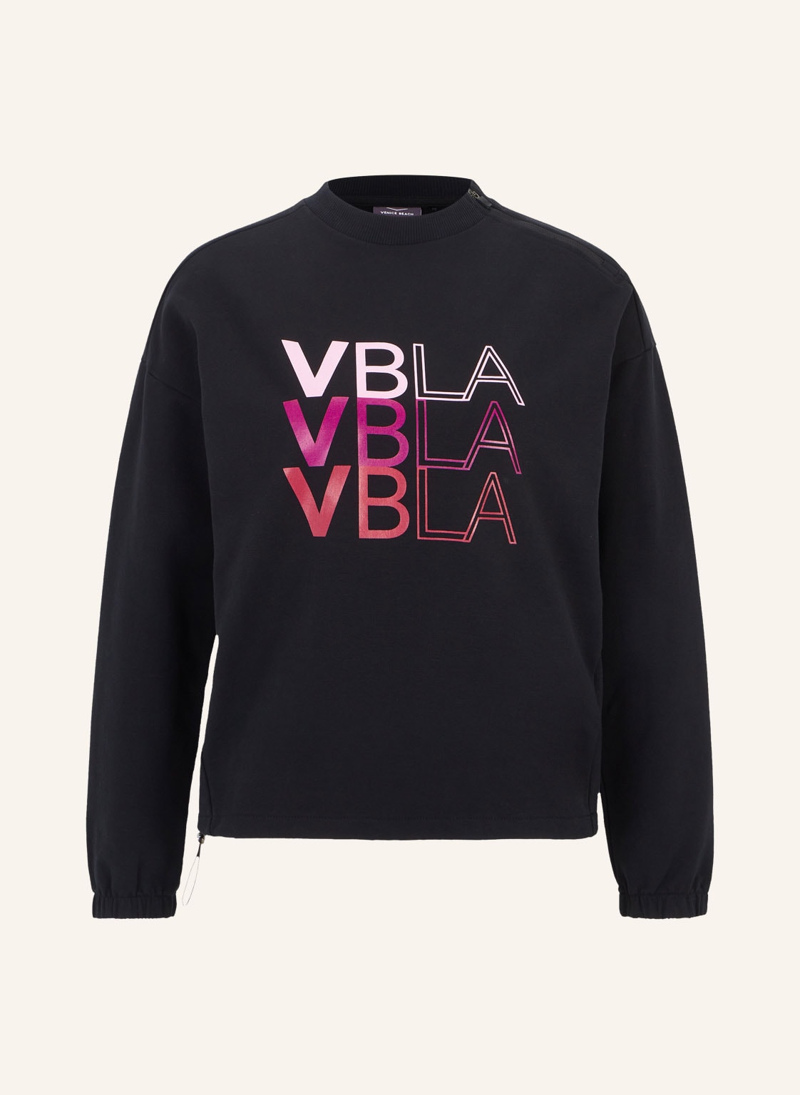 Venice Beach Sweatshirt Vb Addison schwarz von VENICE BEACH
