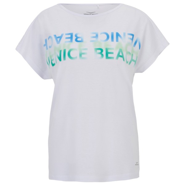 Venice Beach - Women's Tia Drytivity Cotton Touch Light T-Shirt - Funktionsshirt Gr M weiß/grau von VENICE BEACH