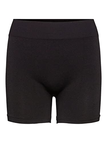 Vero Moda Damen Vmjackie Seamless Mini Ga Noos Shorts, Schwarz, L-XL EU von VERO MODA