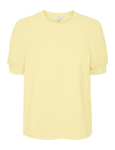 Vero Moda Damen Vmkerry 2/4 O-Neck Top VMA Noos Shirt, Lemon Meringue, L EU Vero Moda Damen Vmkerry 2/4 O-Neck Top VMA Noos Shirt, Lemon Meringue, L EU von VERO MODA