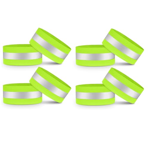 Very Important Runner - Pack de 8 Reflektierende Armbänder, Arm Reflektoren, Joggen Reflektoren Band, Reflektor Laufen, Reflektorband Klett Joggen, Bizeps, Quadrizeps, Knöchel und Armbänder Very Important Runner - Pack de 8 Reflektierende Armbänder, Arm Reflektoren, Joggen Reflektoren Band, Reflektor Laufen, Reflektorband Klett Joggen, Bizeps, Quadrizeps, Knöchel und Armbänder von VERY IMPORTANT RUNNER