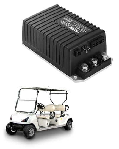 VEVOR Geschwindigkeitsregler für Golfwagen, 48 V 250 A Ersatz für Gleichstrommotor-Controller für EZGO TXT Golfwagen, Schutzart IP65, Gehäuse aus Alu ABS, kompatibel mit Modellen 1206HB-5201 VEVOR Geschwindigkeitsregler für Golfwagen, 48 V 250 A Ersatz für Gleichstrommotor-Controller für EZGO TXT Golfwagen, Schutzart IP65, Gehäuse aus Alu ABS, kompatibel mit Modellen 1206HB-5201 von VEVOR