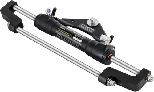 VEVOR Hydraulisches Bootslenkungsset, hydraulische 300-PS-Lenkpumpe, Lenkzylinder aus Aluminiumlegierung, 13,5-Zoll-Lenkrad mit 10-Zoll-Hydraulik-Lenkschlauch für Bootslenksystem VEVOR Hydraulisches Bootslenkungsset, hydraulische 300-PS-Lenkpumpe, Lenkzylinder aus Aluminiumlegierung, 13,5-Zoll-Lenkrad mit 10-Zoll-Hydraulik-Lenkschlauch für Bootslenksystem von VEVOR