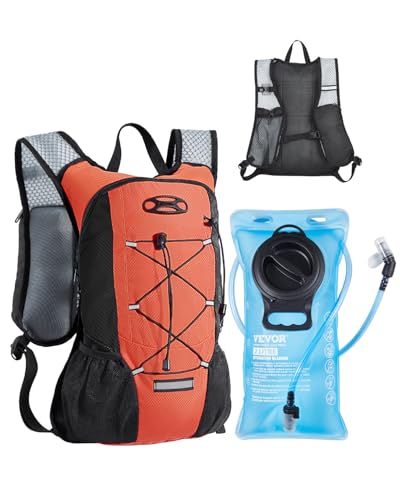 VEVOR Unisex – Erwachsene Trinkrucksack Wanderrucksack, Orange, 460 x 320 x 125 mm VEVOR Unisex – Erwachsene Trinkrucksack Wanderrucksack, Orange, 460 x 320 x 125 mm von VEVOR