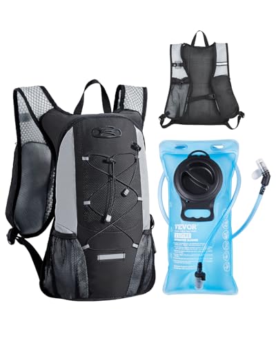 VEVOR Unisex – Erwachsene Trinkrucksack Wanderrucksack, Schwarz, 460 x 320 x 125 mm VEVOR Unisex – Erwachsene Trinkrucksack Wanderrucksack, Schwarz, 460 x 320 x 125 mm von VEVOR