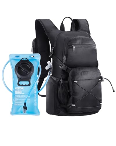 VEVOR Unisex – Erwachsene Trinkrucksack Wanderrucksack, Schwarz, 480 x 280 x 190 mm VEVOR Unisex – Erwachsene Trinkrucksack Wanderrucksack, Schwarz, 480 x 280 x 190 mm von VEVOR