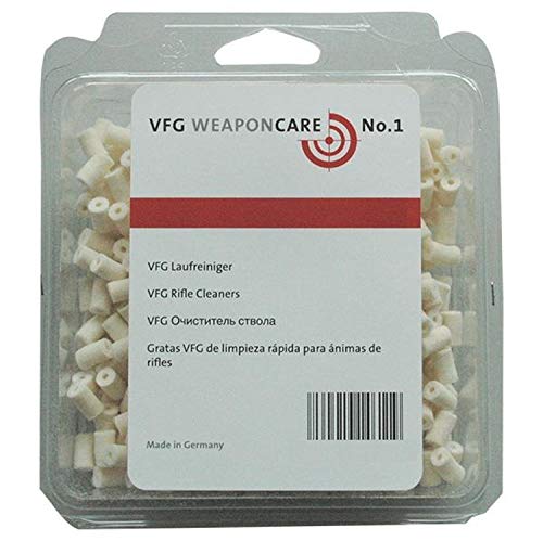 VFG Laufreiniger Comfort Filzreiniger für Flinten Pistole Revolver Büchsen Gewehre (alle Kaliber) Kal. 4,5mm (.17.177) - 500 STK von VFG